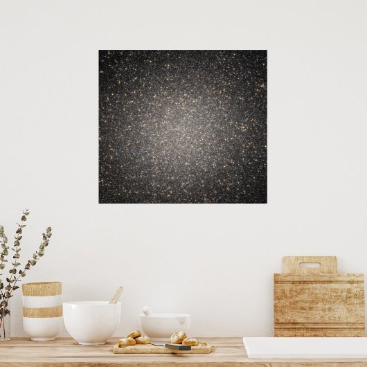 Der Kern des globalen Clusters Omega Centauri Poster (Küche)