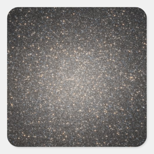 Der Kern des globalen Clusters Omega Centauri Quadratischer Aufkleber (Vorderseite)
