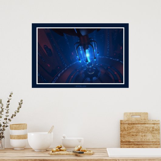 Der Kern des Planeten Poster (Küche)