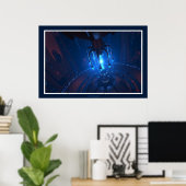 Der Kern des Planeten Poster (Heimbüro)