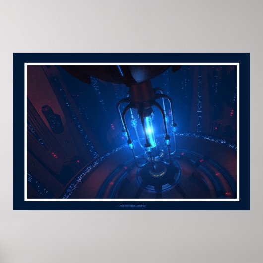 Der Kern des Planeten Poster (Vorne)