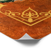 Der Kessel der WaldHexe | Digitale Kunst Poster (Ecke)