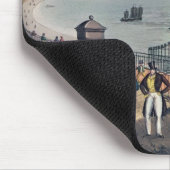 Der Kettenpier auf der Front in Brighton Mousepad (Ecke)