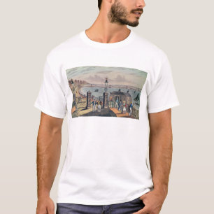 Der Kettenpier auf der Front in Brighton T-Shirt
