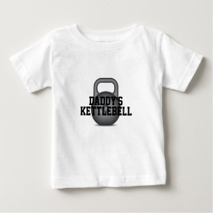 Der Kettlebell des Vatis Baby T-shirt
