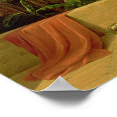 Der Khabanija-Brunnen, Kairo, 1845 Poster (Ecke)