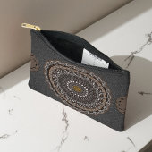 Der Khaki Crocodylus Porosus Zubehörtasche