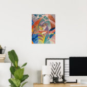 Der Kick Fox | Jean Bloé Niestlé Poster (Heimbüro)