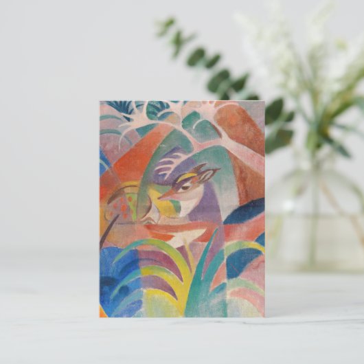 Der Kick Fox | Jean Bloé Niestlé Postkarte (Stehend Vorderseite)