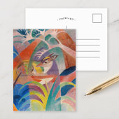 Der Kick Fox | Jean Bloé Niestlé Postkarte