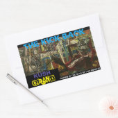 DER KICKBACK KUSH RECHTECKIGER AUFKLEBER (Umschlag)