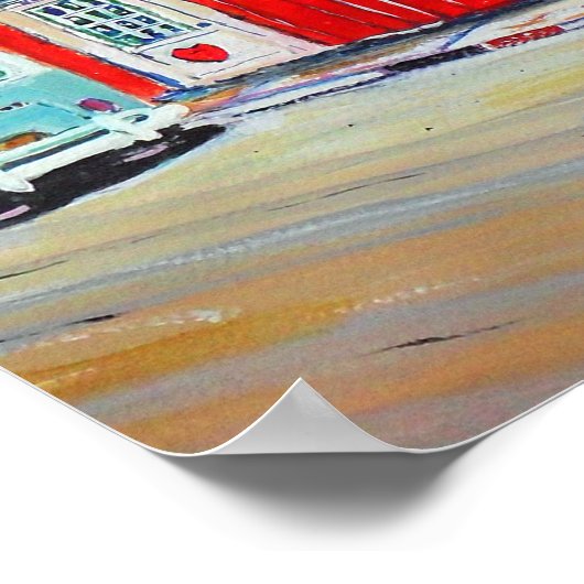 Der Kicker Newport Beach Poster (Ecke)