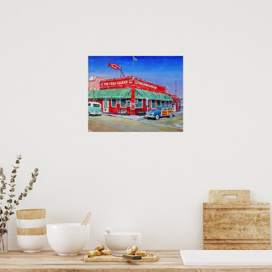 Der Kicker Newport Beach Poster (Küche)