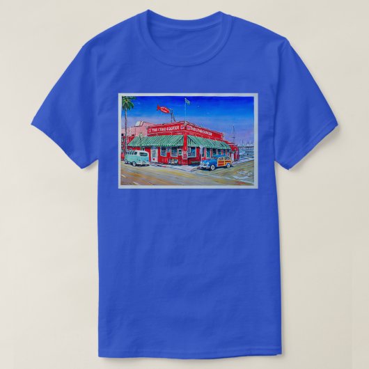 Der Kicker Newport Beach T-Shirt (Design vorne)