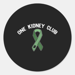 Der Kidney Club Fragte mir, wie ich Organspender-M Runder Aufkleber