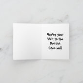 Der Kieferorthopäde Dankeskarte (Innenseite)