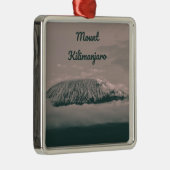 Der Kilimanjaro-Schneewolf in Tansania Afrika Ornament Aus Metall (Rechts)