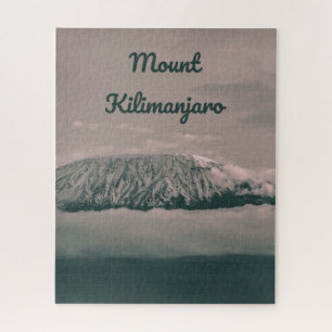 Der Kilimanjaro-Schneewolf in Tansania Afrika Puzzle