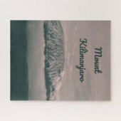 Der Kilimanjaro-Schneewolf in Tansania Afrika Puzzle (Horizontal)