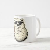 Der Kill-Polar-Bär Kaffeetasse (VorderseiteRechts)