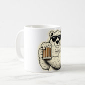 Der Kill-Polar-Bär Kaffeetasse (Vorderseite Links)