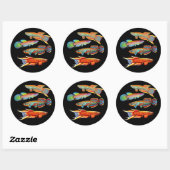 Der Killifish Sticker (Blatt)