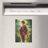 Der Kimono-Weg Magnet (In Situ (Geschirrspüler))