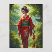 Der Kimono-Weg Postkarte (Vorderseite)