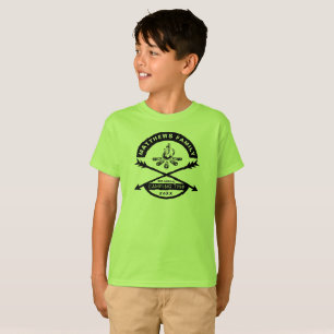 Der Kinder schwarzer Entwurf das T-Shirt