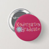 Der Kindergarten-Abschluss-Geschenke des Mädchens Button (Vorne & Hinten)