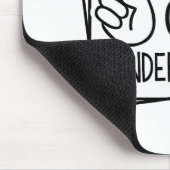 Der Kindergarten am letzten Schultag Mousepad (Ecke)