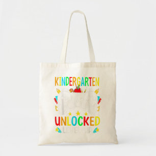 Der Kindergarten entriegelt Level-Up-Gamer-Boys wi Tragetasche