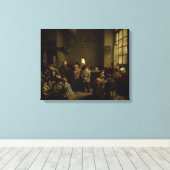 Der Kindergarten Leinwanddruck (Insitu (Holzboden))