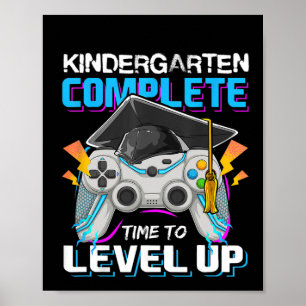 Der Kindergarten schließt die Zeit ab, um das Vide Poster