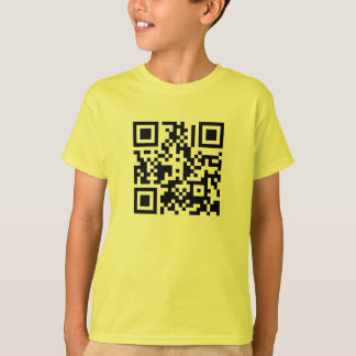 Der KinderT - Shirt QR Würfel-|