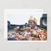 Der King Carried in Triumph. Postkarte (Vorne/Hinten)