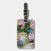 Der King Protea Gepäckanhänger (Vorderseite vertikal)