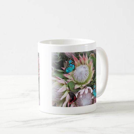 Der King Protea Kaffeetasse (VorderseiteRechts)