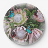 Der King Protea Pappteller (Vorderseite)