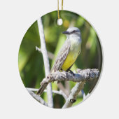 Der Kingbird der Couch des Yucatan Keramik Ornament (Links)