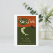 der Kingfish Postkarte (Stehend Vorderseite)