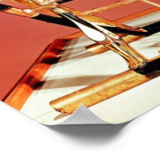 Der kirchliche Thron Poster (Ecke)