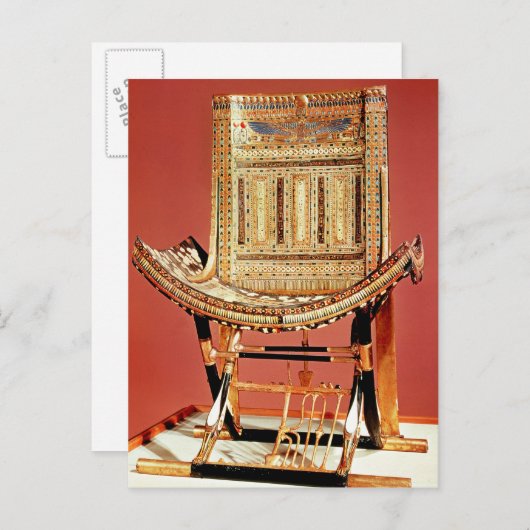 Der kirchliche Thron Postkarte (Vorne/Hinten)