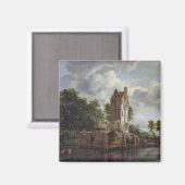 Der Kirchturm Magnet (Vorderseite/Rückseite)