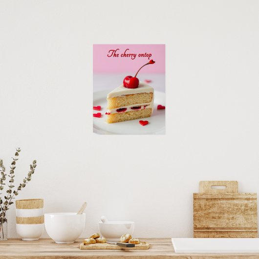 Der Kirsch Auf dem Poster (Küche)
