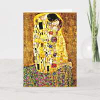 Der Kiss, berühmtes Gemälde von Gustav Klimt