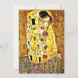 Der Kiss, berühmtes Gemälde von Gustav Klimt Karte