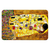 Der Kiss, berühmtes Gemälde von Gustav Klimt Magnet (Horizontal)