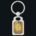 Der Kiss, berühmtes Gemälde von Gustav Klimt Schlüsselanhänger<br><div class="desc">Der Kuss,  leidenschaftliches Gemälde des österreichischen Symbolik-Künstlers Gustav Klimt</div>