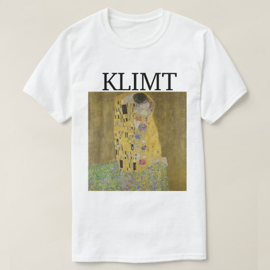 Der Kiss-Klimt-T - Shirt (Design vorne)